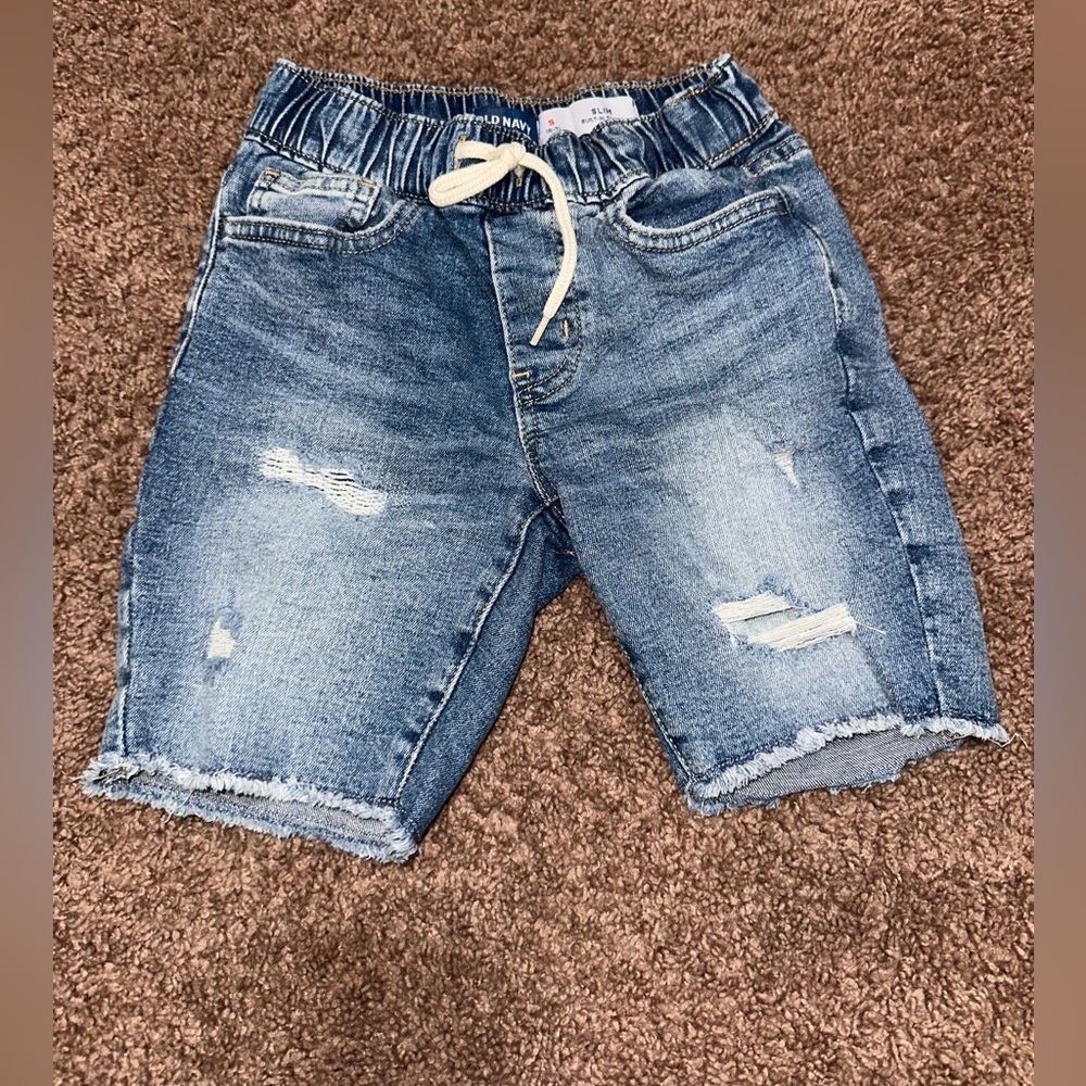 Old Navy Kids Denim Shorts with Drawstring